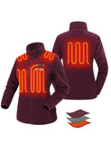 Women's Heated Fleece Jacket 7.4V - New Colors