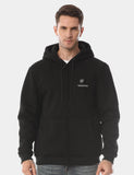 Zipper up Heated Hoodie for Unisex 7.4V