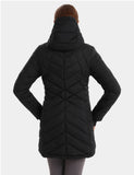 Heated Long Down Jacket 7.4V For Women