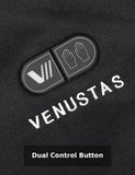 Men’s Heated Canvas Jacket 12V with Dual Control Button