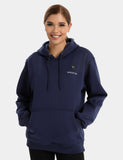 Pullover Heated Hoodie for Unisex with Heating Pockets 7.4V