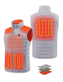 Men's Classic Heated Vest 7.4V - Navy/ Dark Grey/ Grey/ Harbon Blue