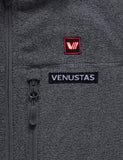 Men’s Heated Recycled Fleece Vest 7.4V - Dark Grey/ Navy