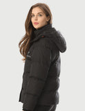 Women's Heated Coat 7.4V with 90% Down Insulation