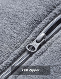 Zipper up Heated Fleece Jacket for Men 7.4V