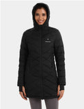 [Open Box] Heated Long Down Jacket 7.4V For Women [XS,S,M,L,XL,2XL,3XL]