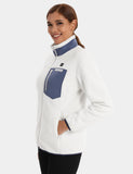 Women's Colorblock Heated Recycled Sherpa Jacket 7.4V