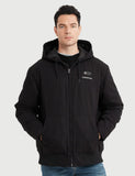 Men’s Heated Canvas Jacket 12V with Dual Control Button